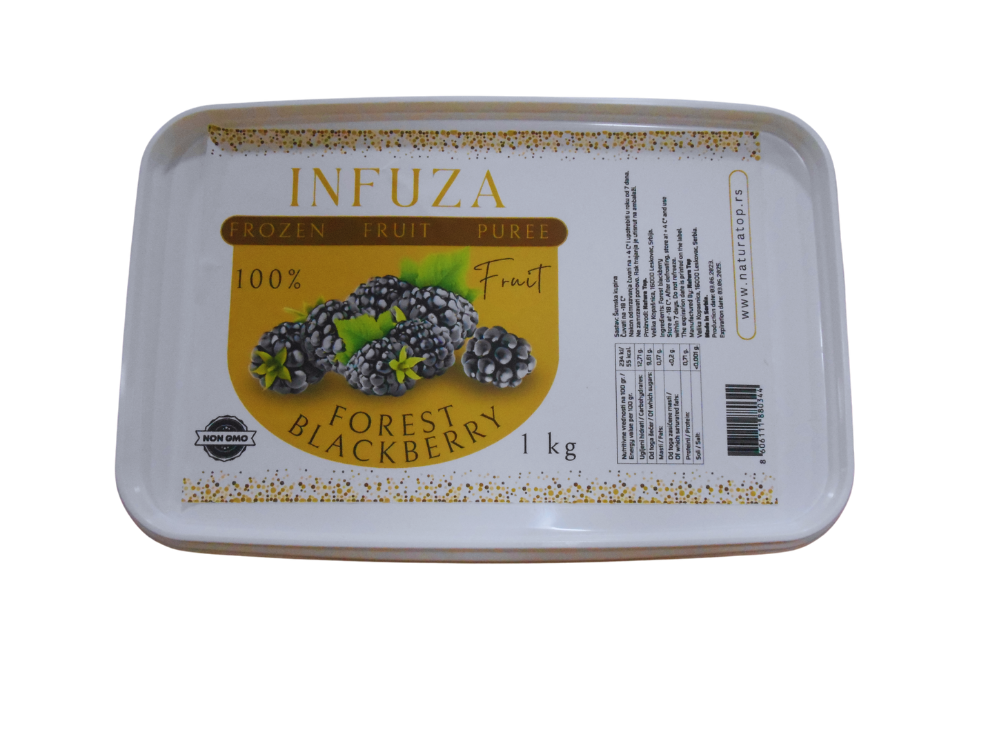 Forest Blackberry Frozen Puree