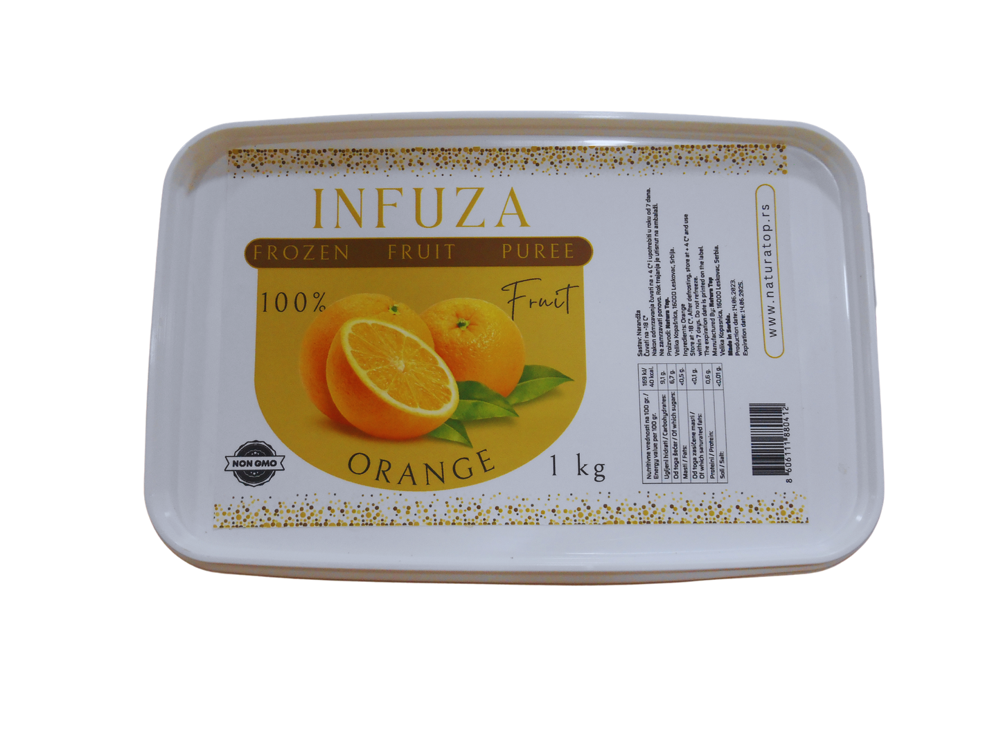 Orange Frozen Puree