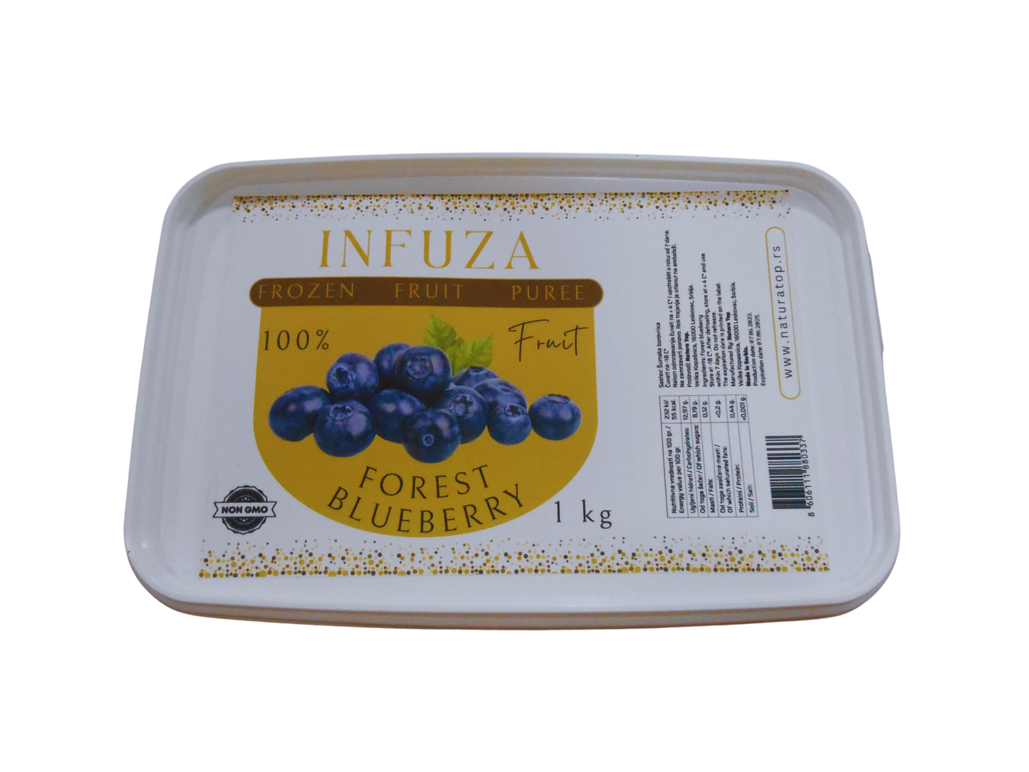 Forest Blueberry Frozen Puree