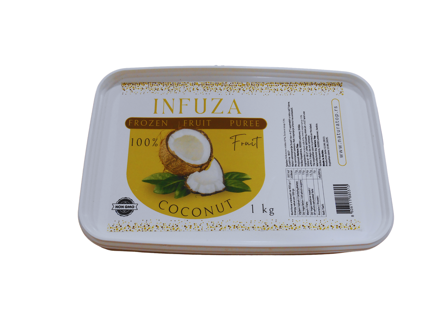 Coconut Frozen Puree