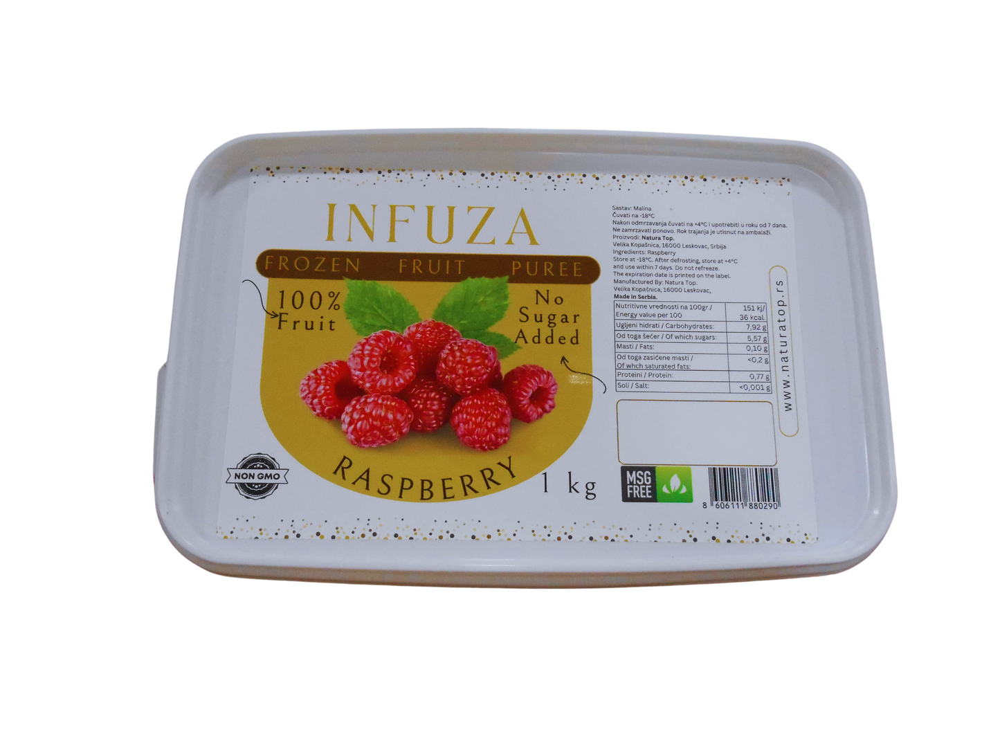 Raspberry Frozen Puree